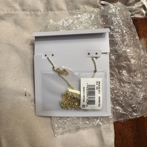 Kendra Scott mini elisa necklace turquoise - Picture 3 of 3